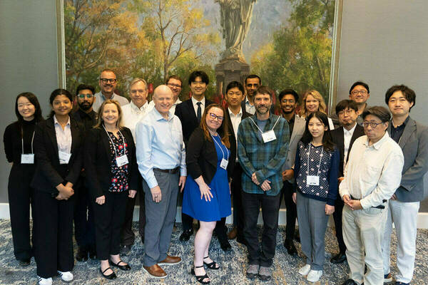 Group photo of the participants in the 2025 Fall NSF Cyber SMART site meeting at the University of Notre Dame.